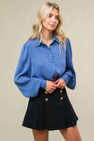 THINK OF ME WOVEN TOP - By Baano