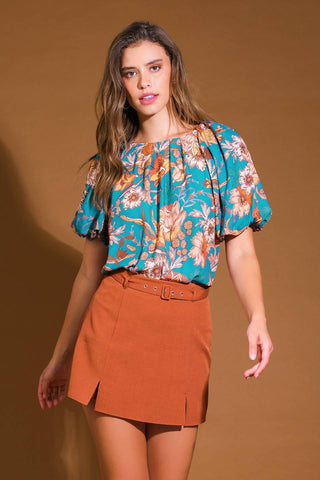 YORK HEIGHTS WOVEN TOP - By Baano