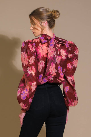 GARDEN ROMANCE WOVEN TOP - By Baano