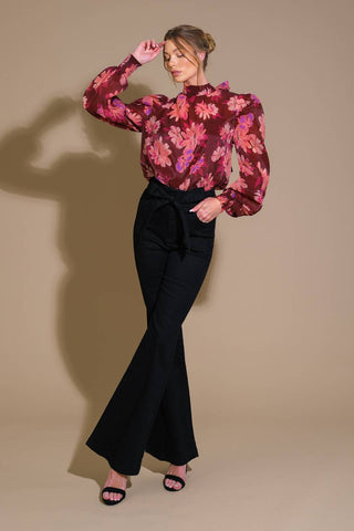 GARDEN ROMANCE WOVEN TOP - By Baano