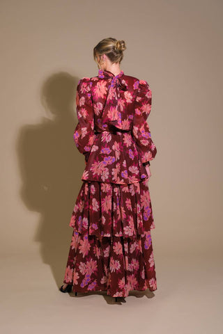 GARDEN ROMANCE WOVEN TOP - By Baano