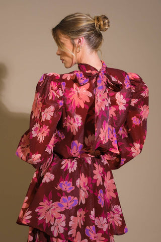 GARDEN ROMANCE WOVEN TOP - By Baano