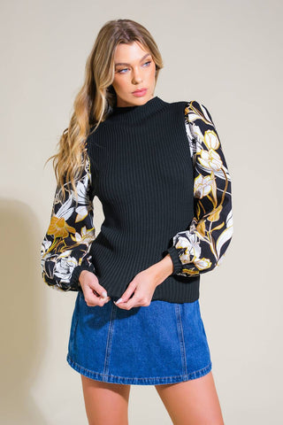 SWEET TASTE SWEATER TOP - By Baano