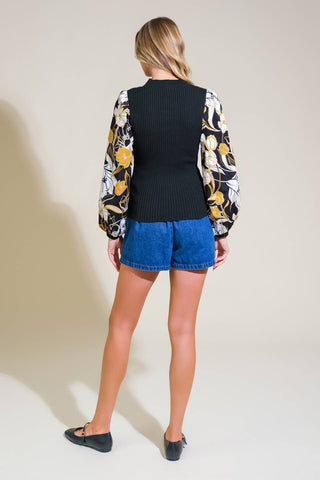 SWEET TASTE SWEATER TOP - By Baano