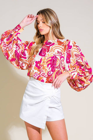 DELICATE TOUCH WOVEN TOP - By Baano