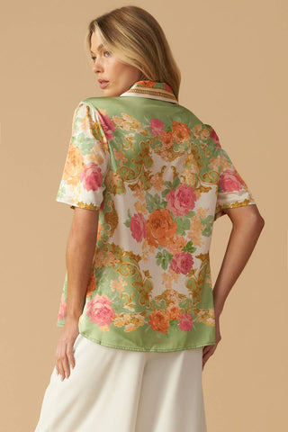 ALL EYES ON ME WOVEN TOP - By Baano