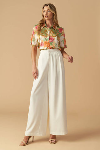 ALL EYES ON ME WOVEN TOP - By Baano