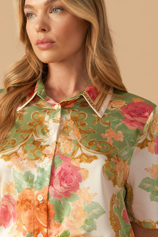 ALL EYES ON ME WOVEN TOP - By Baano