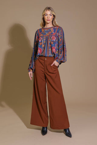 RISE TO THE OCCASION WOVEN TOP - By Baano