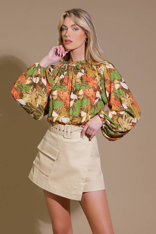 CALL IT LOVE WOVEN TOP - By Baano