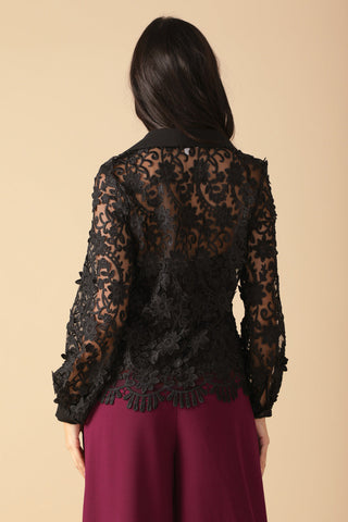 CALL IT FATE LACE TOP - By Baano