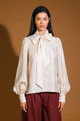 STUNNING  ASPECT WOVEN TOP - By Baano