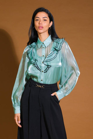 ON A DAY WOVEN TOP - By Baano