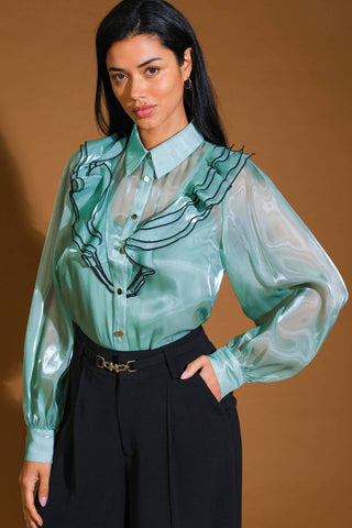 ON A DAY WOVEN TOP - By Baano