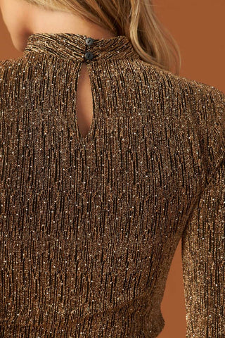 BRUNCH AT NOON EMBELLISHED TOP AND SKIRT SET - By Baano