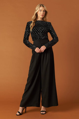 RUNNING OUT OF TIME SEQUIN BODYSUIT