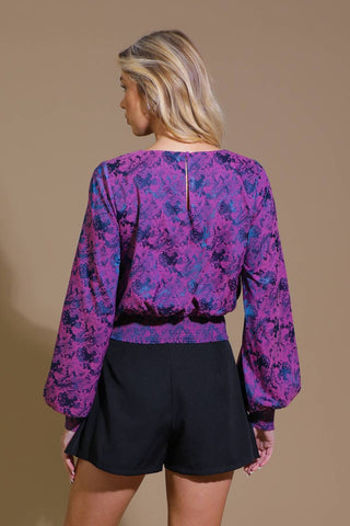 BEST PRESENCE JACQUARD WOVEN TOP - By Baano