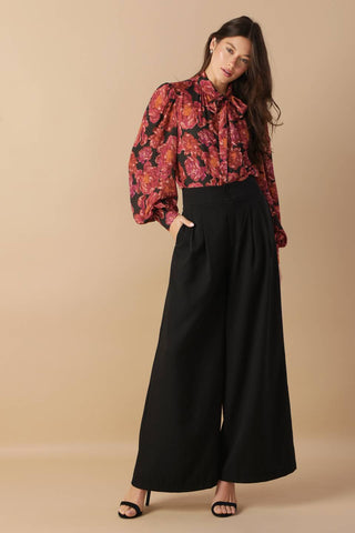 BEAUTIFUL EVENINGS WOVEN BLOUSE - By Baano