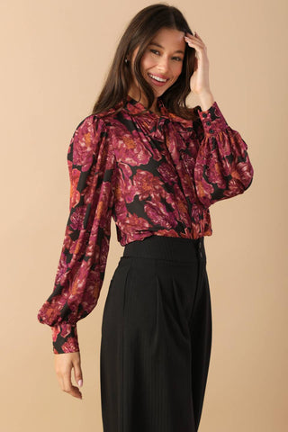 BEAUTIFUL EVENINGS WOVEN BLOUSE - By Baano