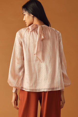 HIGHLY UNPREDICTABLE WOVEN TOP - By Baano