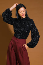 STAY THE SAME SEQUIN TOP - By Baano