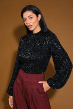 STAY THE SAME SEQUIN TOP - By Baano