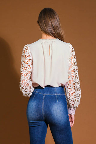 DAYDREAM FANTASIES WOVEN TOP - By Baano