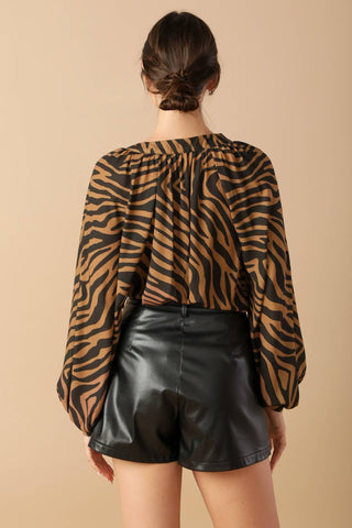 LOVING MYSELF WOVEN TOP - By Baano