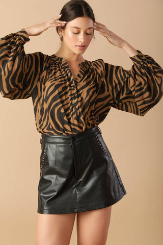 LOVING MYSELF WOVEN TOP - By Baano