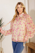 AGAINST THE ODDS WOVEN TOP - By Baano