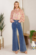 AGAINST THE ODDS WOVEN TOP - By Baano