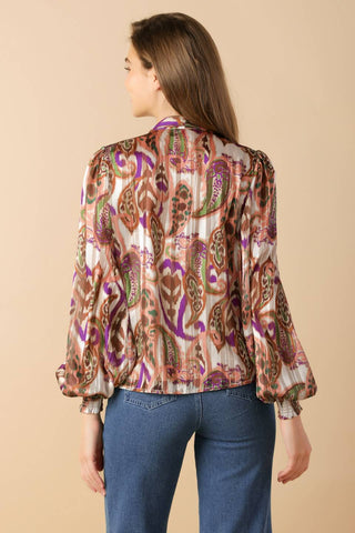 TRY AND TRY AGAIN WOVEN TOP - By Baano