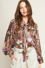 TRY AND TRY AGAIN WOVEN TOP Flying Tomato