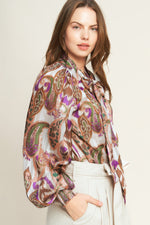 TRY AND TRY AGAIN WOVEN TOP Flying Tomato