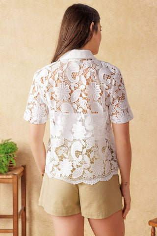LIMITLESS TIME WOVEN TOP - By Baano