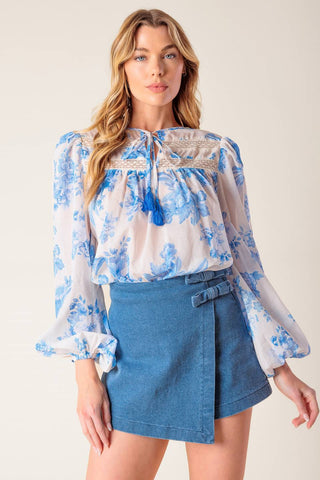 LAGOON DAYDREAMS WOVEN TOP - By Baano