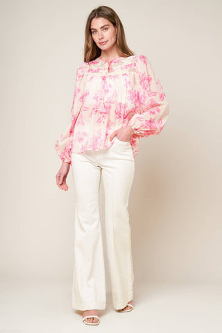LAGOON DAYDREAMS WOVEN TOP - By Baano