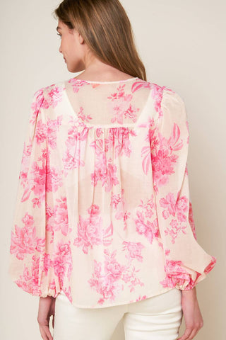 LAGOON DAYDREAMS WOVEN TOP - By Baano