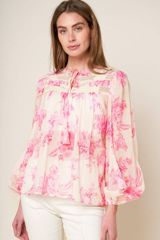 LAGOON DAYDREAMS WOVEN TOP - By Baano