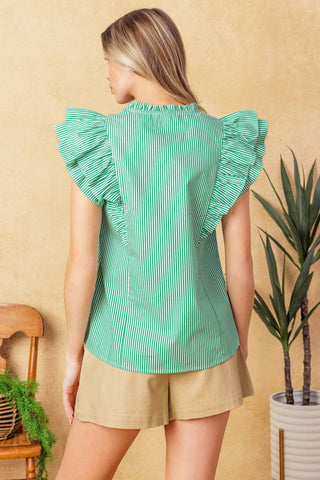 RIVIERA RETREAT WOVEN TOP - By Baano