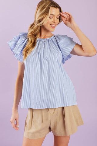 NEED YOU MORE WOVEN TOP - By Baano