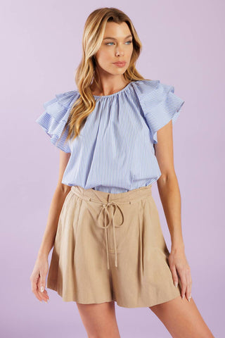 NEED YOU MORE WOVEN TOP - By Baano