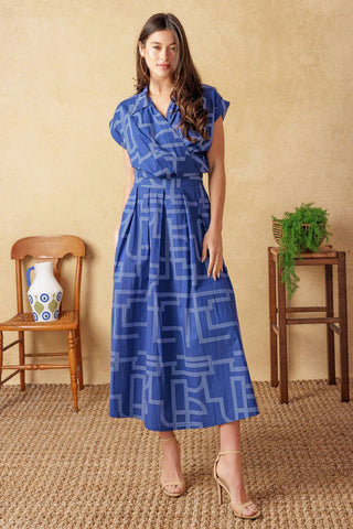 BRIGHT MOMENTS WOVEN TOP - By Baano