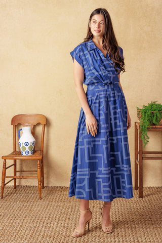 BRIGHT MOMENTS WOVEN TOP - By Baano
