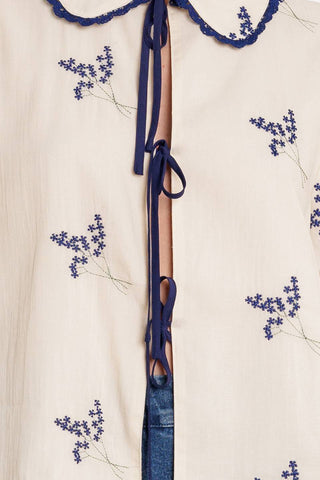HAPPINESS COMES WOVEN TOP - By Baano