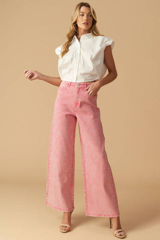 CREATING MEMORIES WOVEN CROP TOP - By Baano