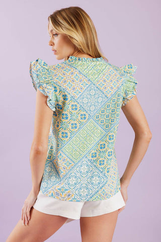 KNOW ME SO WELL WOVEN TOP - By Baano