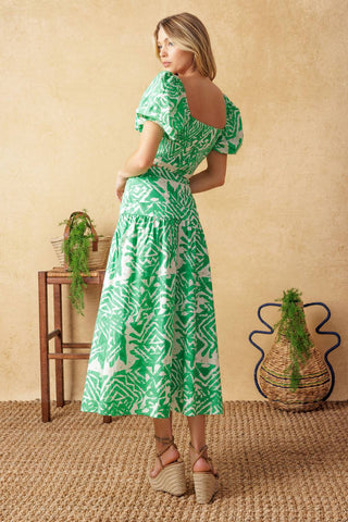 DESTINED FOR MORE WOVEN TOP AND SKIRT SET - By Baano