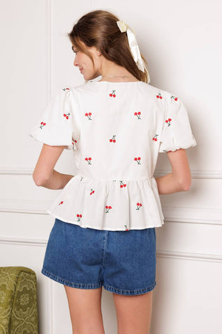 CLOSER THAN EVER WOVEN TOP - By Baano
