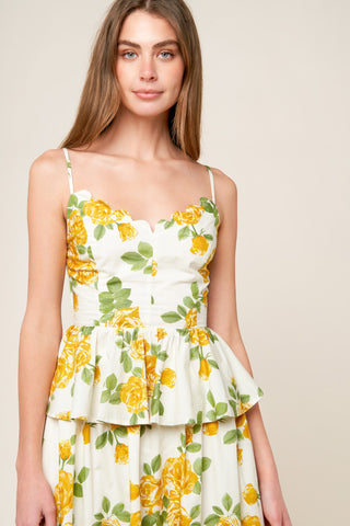 EVERY SUNDAY CREAM WOVEN TOP - By Baano